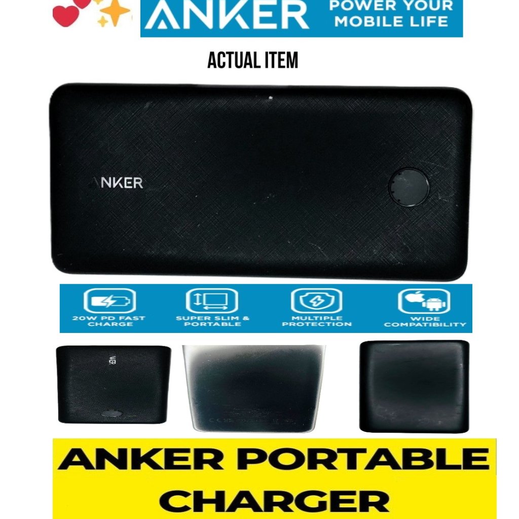 Anker Dual Port Charger Power Bank Portable Battery Pack Externalbuynow